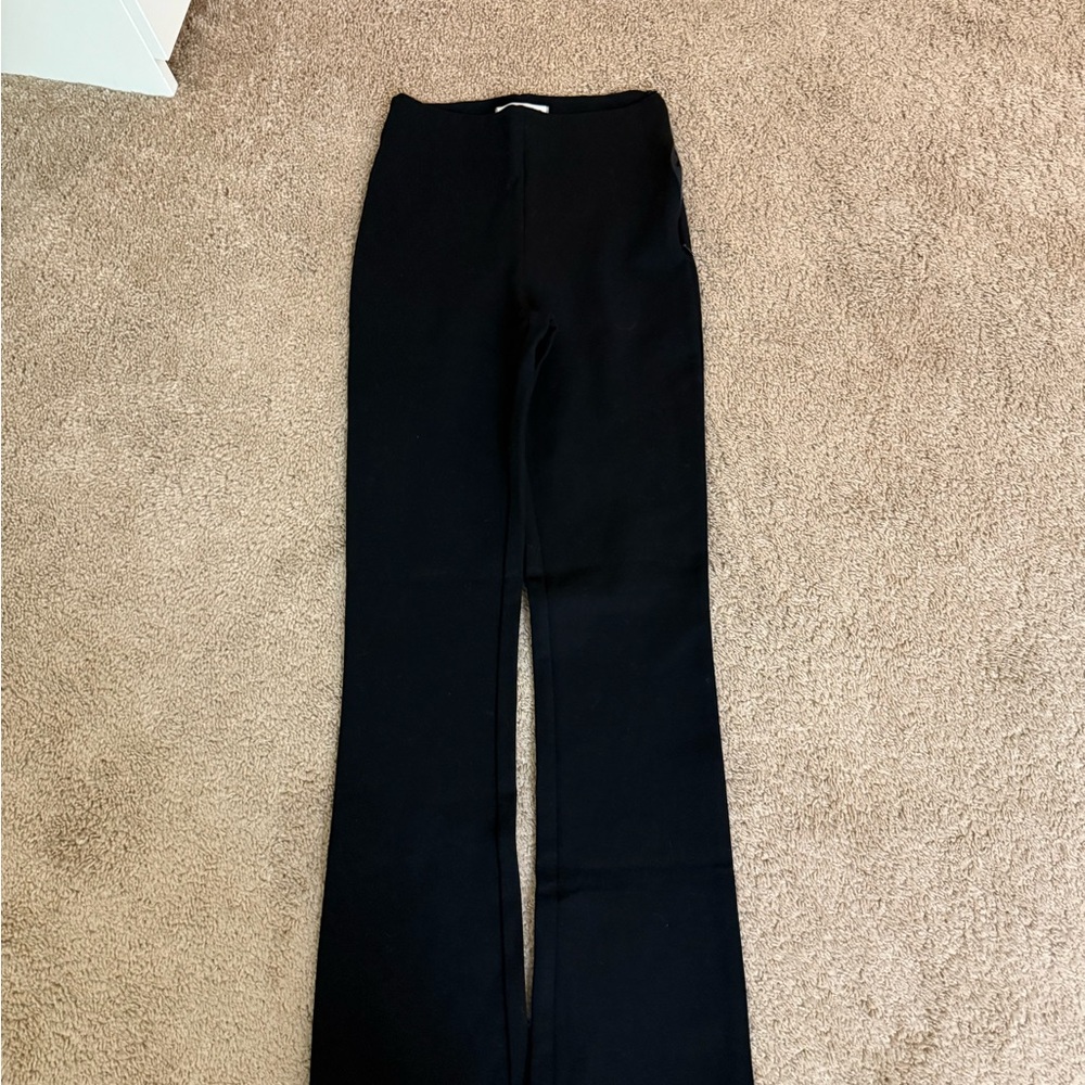 Black Flared Pants